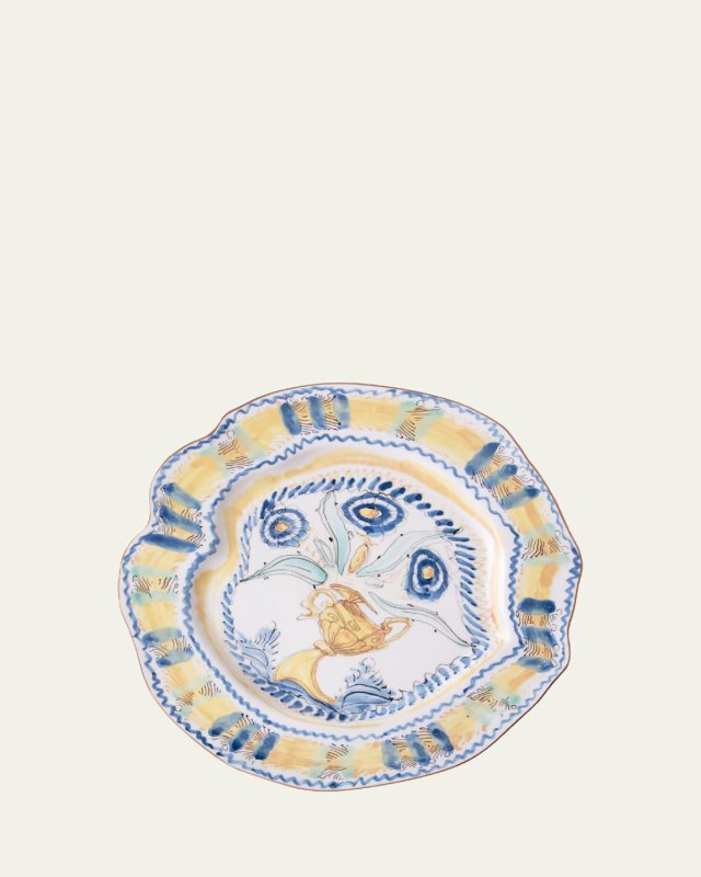Diesel Classics on Acid Spanish Maiolica Dinner Plate